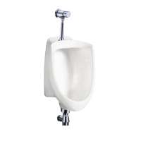 Wall mount ceramic small size corner male urinal