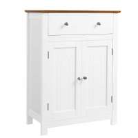 freestanding MDF bathroom furniture drawer organizer  bathroom cabinet customized with door, bathroom-cabinet-white