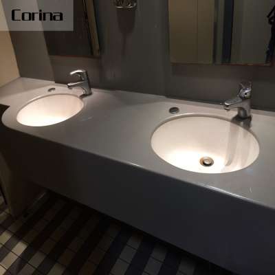 Corina Small Size Wash Basin One Piece Wash Basin Designs for Dining Room