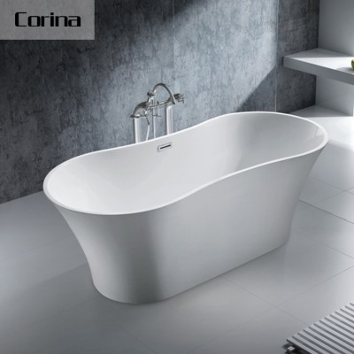 Corina Wholesale bathroom bathtub cheap acrylic bath tub for adults