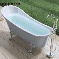 European style high end hotel luxury acrylic freestanding clawfoot bathtubs